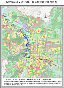 長沙市軌道交通三號線、四號線交通影響分析與評價