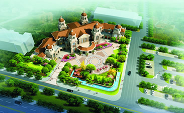 株洲新華聯北歐小鎮園林