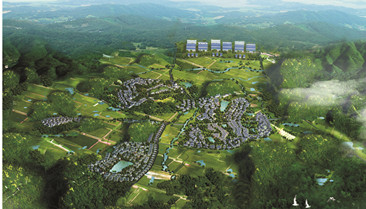 長沙縣北山鎮圣毅園現代農莊總體規劃