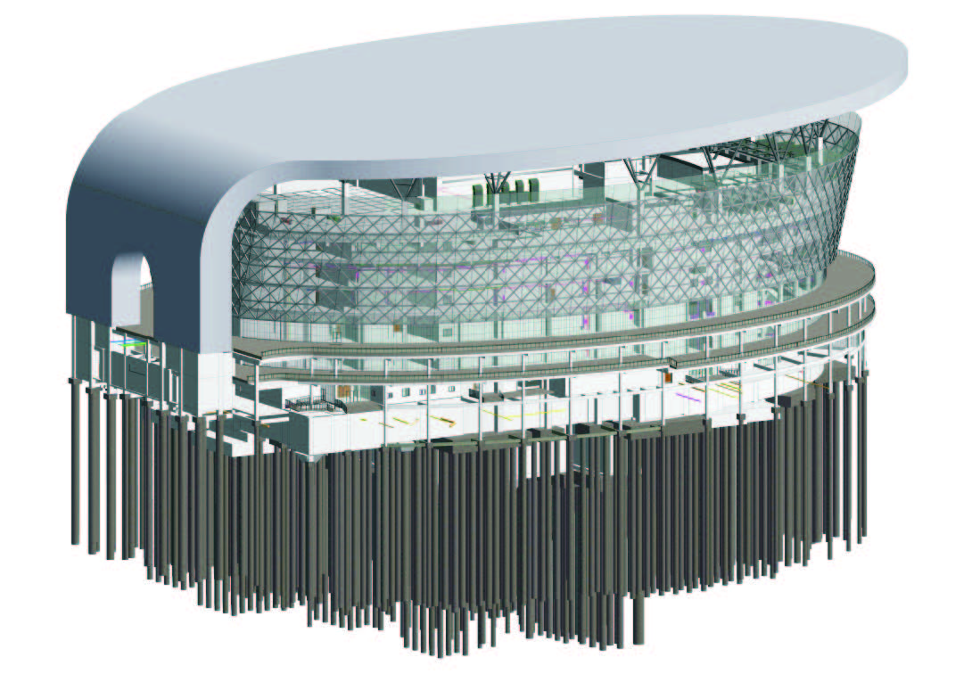 烏魯木齊文化中心大劇院全專業BIM模型