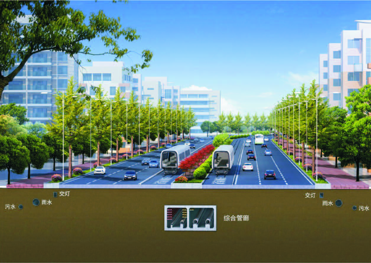 長沙市梧桐路綜合管廊工程