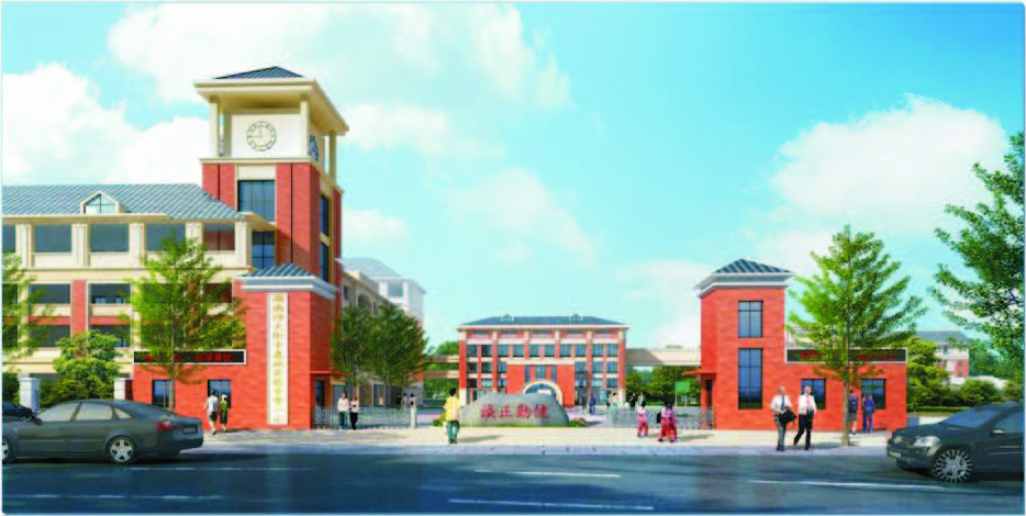 湖南師大附中星城實驗中學一小海綿城市專頂設計（建筑小區）